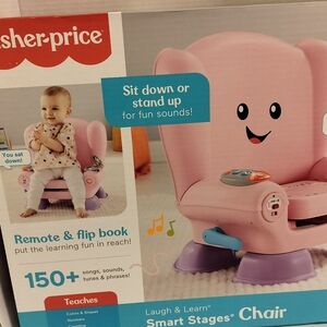 Fisher-Price Pink and Purple Smart Stages Chair